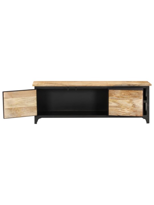 TV stolek 120 x 30 x 40 cm masivní mangovníkové dřevo