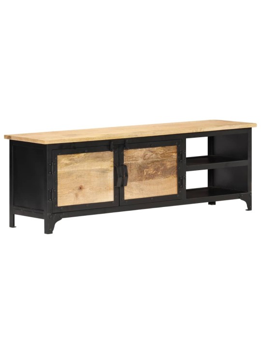 TV stolek 120 x 30 x 40 cm masivní mangovníkové dřevo