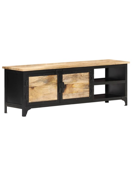 TV stolek 120 x 30 x 40 cm masivní mangovníkové dřevo