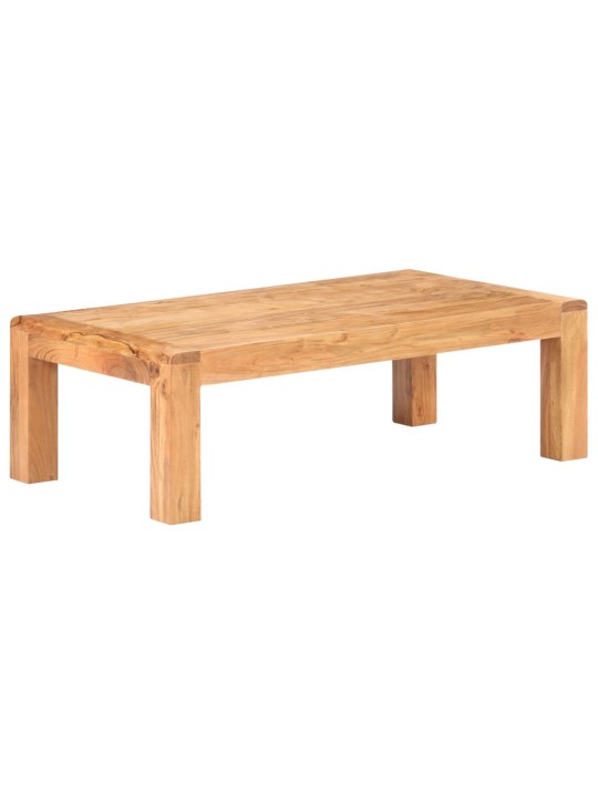 Konferenční stolek 110 x 60 x 35 cm akácie s medovým povrchem