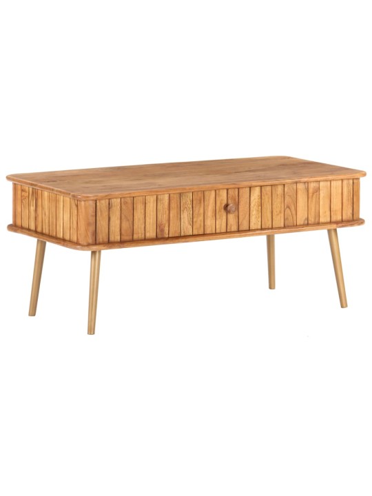 Konferenční stolek 100 x 50 x 40 cm masivní akáciové dřevo