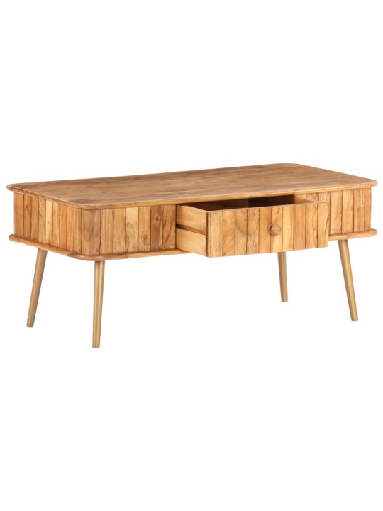 Konferenční stolek 100 x 50 x 40 cm masivní akáciové dřevo