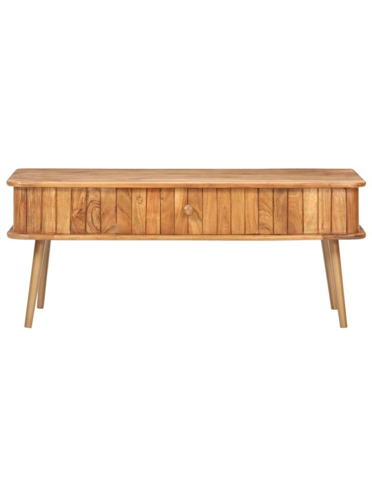 Konferenční stolek 100 x 50 x 40 cm masivní akáciové dřevo