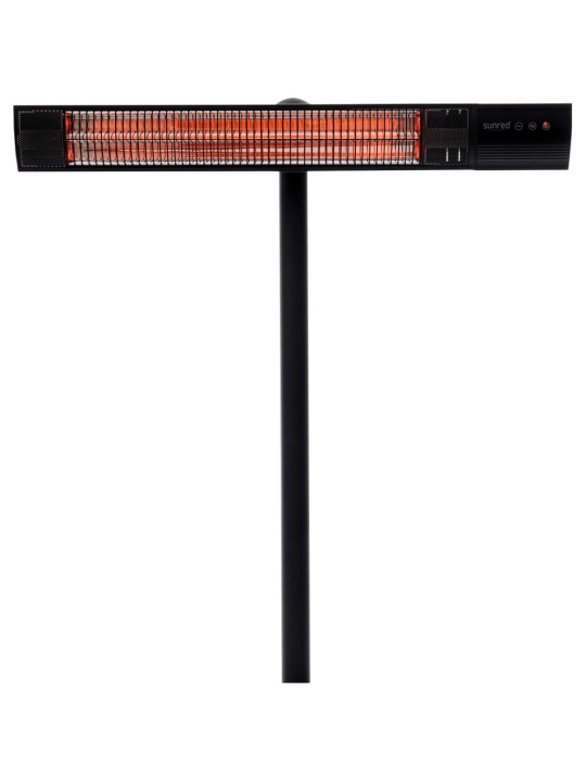Sunred stojanový ohřívač royal diamond dark karbonový 2500 w černý