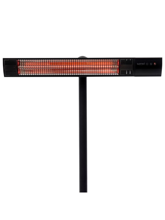 Sunred stojanový ohřívač royal diamond dark karbonový 2500 w černý