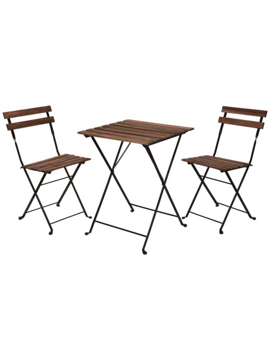 ProGarden 3dílný balkonový set černý
