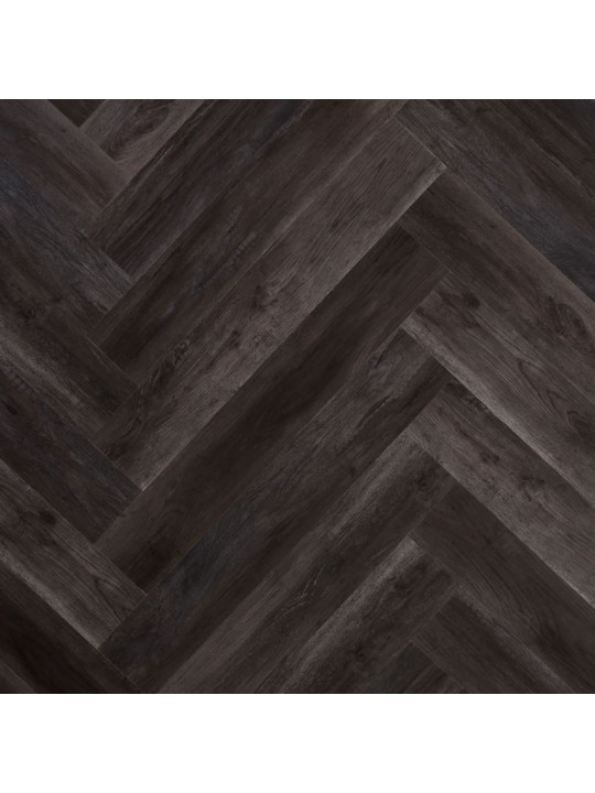 WallArt Nástěnný panel vzhled dřevěných prken starovenkovský dub černý