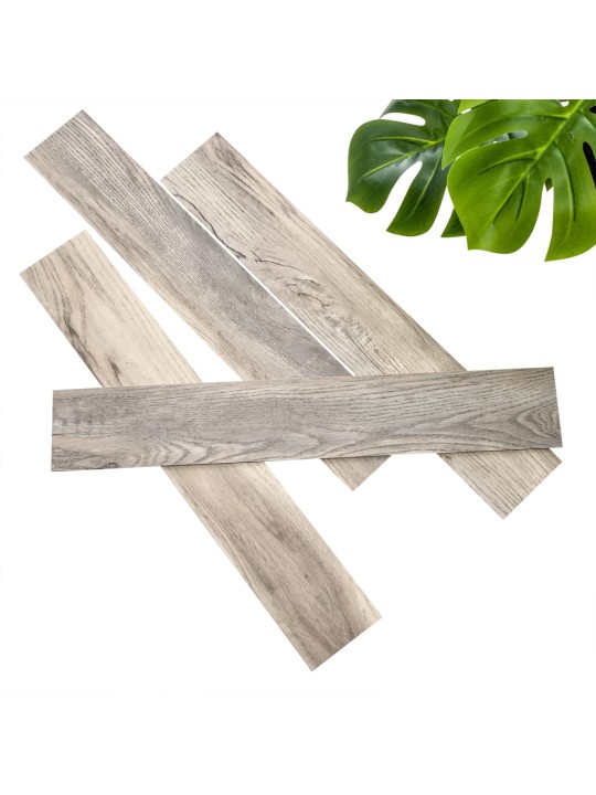 WallArt Nástěnné panely vzhled dřeva dub barnwood bělené