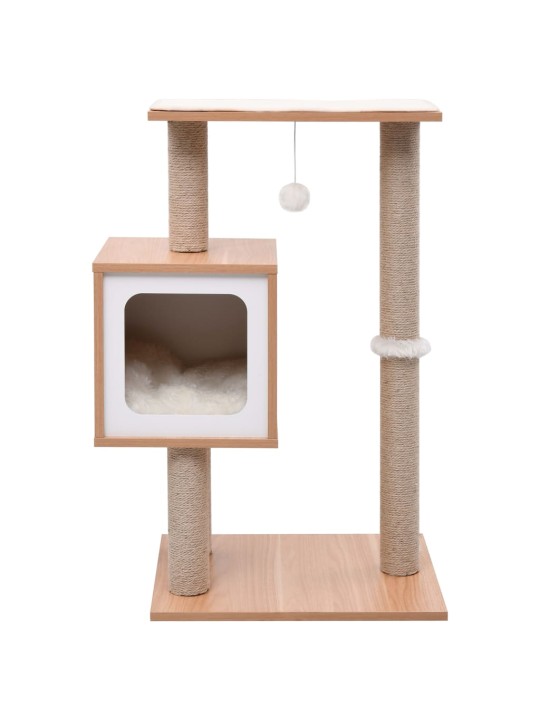 Škrabadlo pro kočky se sisalovým koberečkem 82 cm
