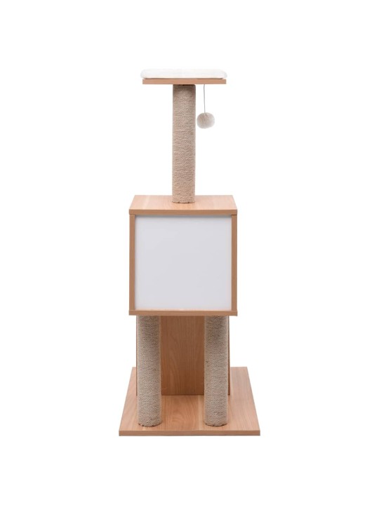 Škrabadlo pro kočky se sisalovým koberečkem 104 cm