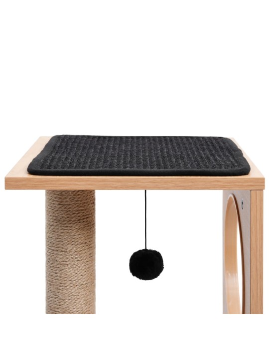 Škrabadlo pro kočky se sisalovým koberečkem 60 cm