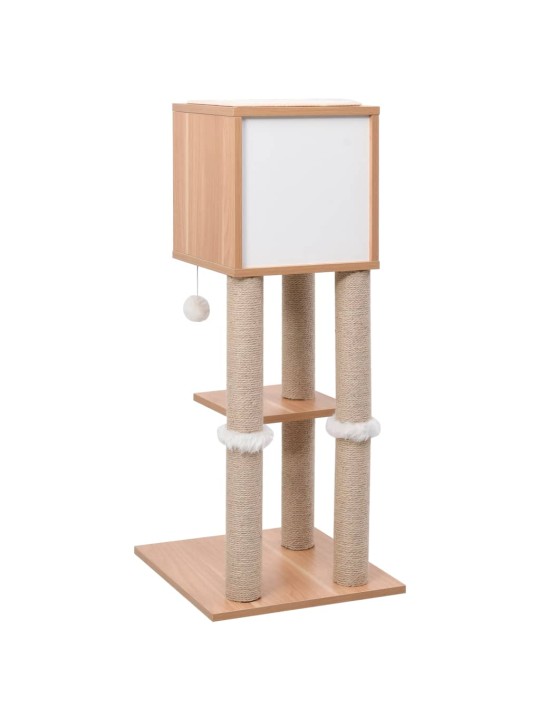 Škrabadlo pro kočky se sisalovým koberečkem 90 cm