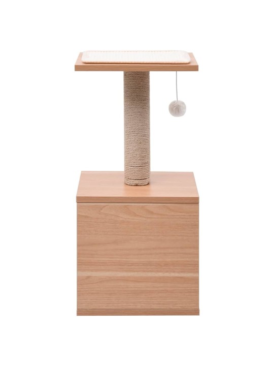 Škrabadlo pro kočky se sisalovým koberečkem 62 cm