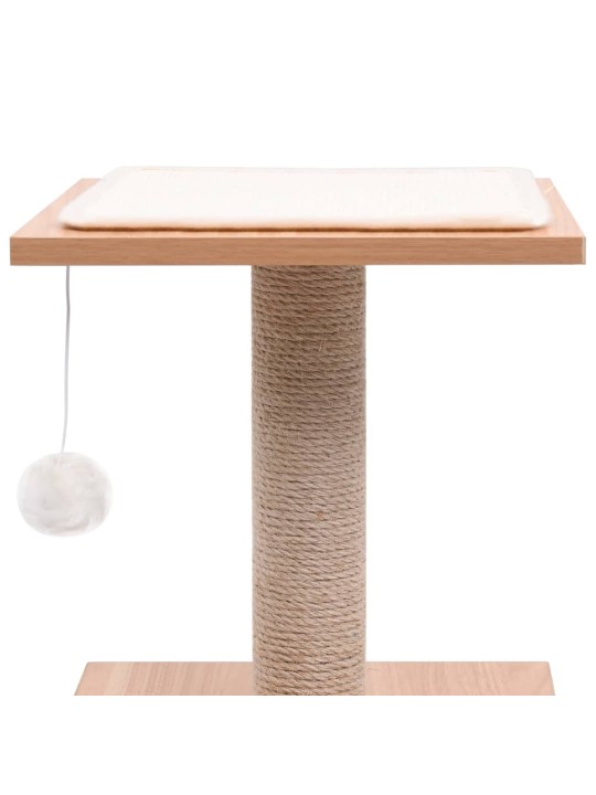 Škrabadlo pro kočky se sisalovým koberečkem 62 cm