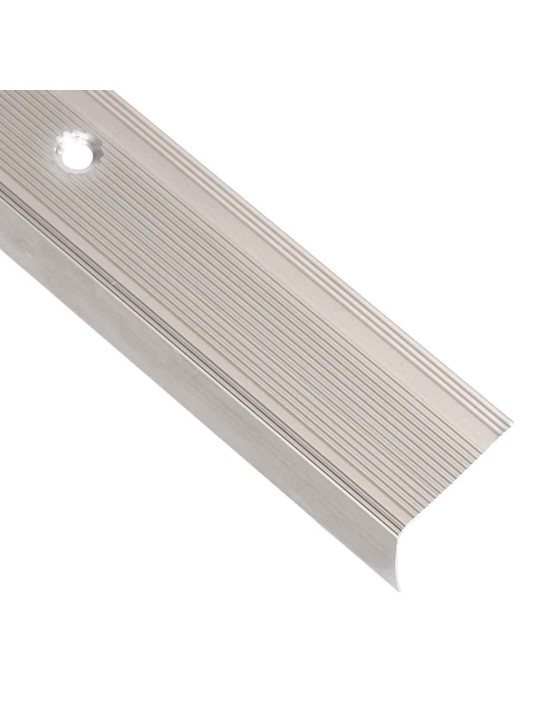 Schodové hrany ve tvaru l 5 ks hliník 90 cm šampaňské