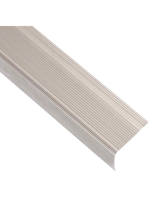 Schodové hrany ve tvaru l 5 ks hliník 90 cm šampaňské