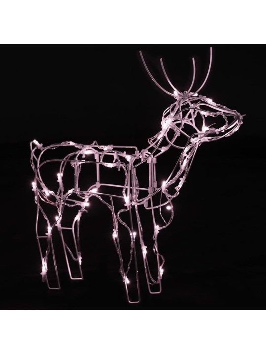 3dílná vánoční světelná dekorace sobi 229 LED diod