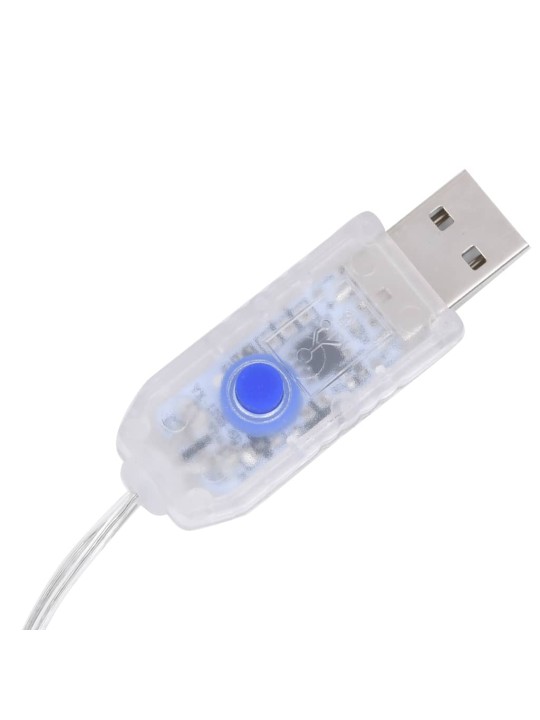 3dílná vánoční světelná dekorace sobi 229 LED diod