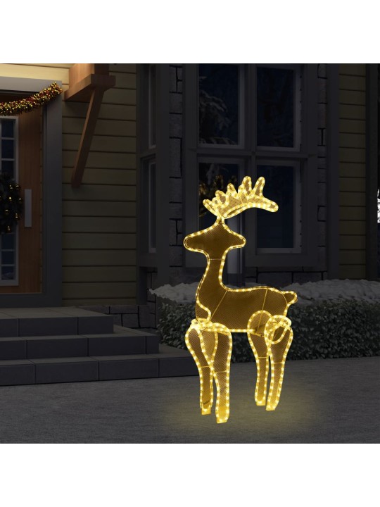 Sob vánoční dekorace s výpletem 306 LED 60 x 24 x 89 cm