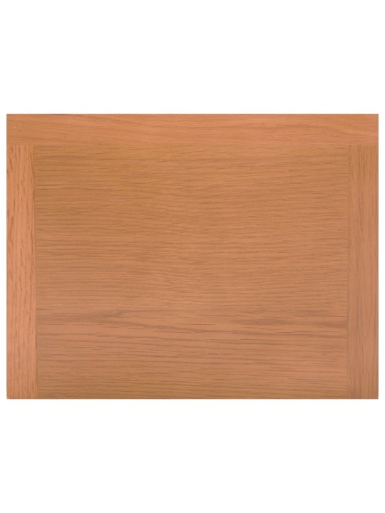 Stolek na časopisy se zásuvkou 35x27x55 cm masivní dubové dřevo