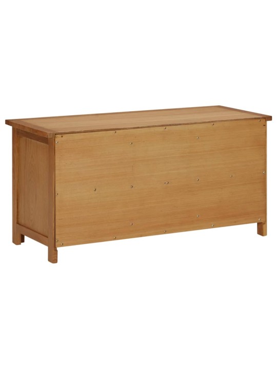 Botník 90 x 37 x 45 cm masivní dubové dřevo