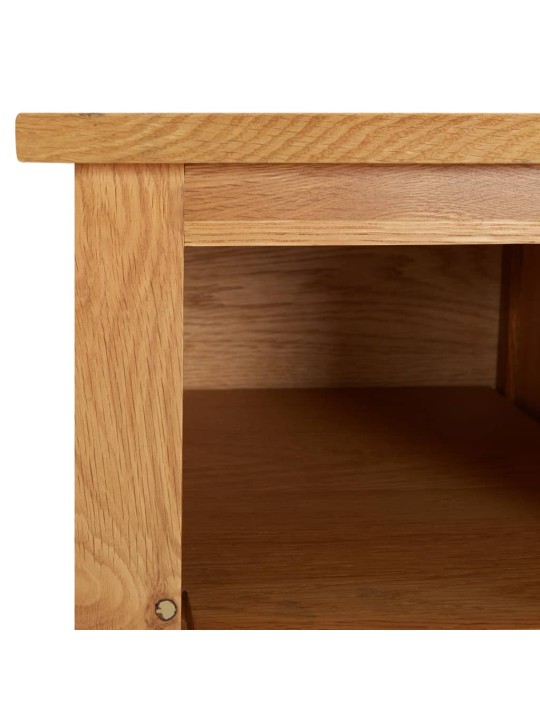 Botník 90 x 37 x 45 cm masivní dubové dřevo