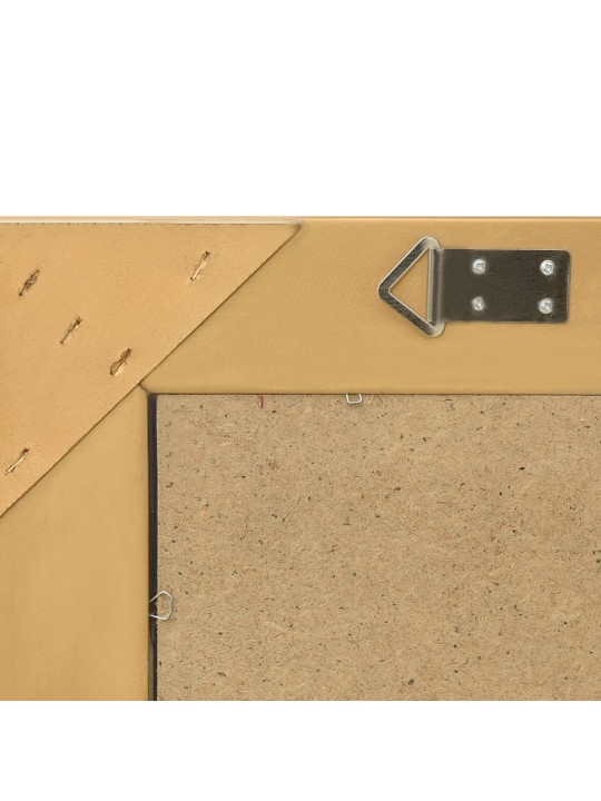Nástěnné zrcadlo barokní styl 50 x 80 cm zlaté