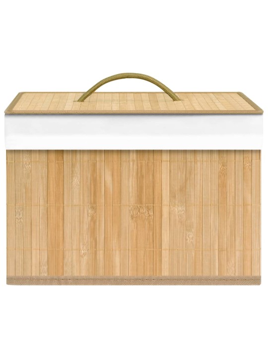 Bambusové úložné boxy 4 ks