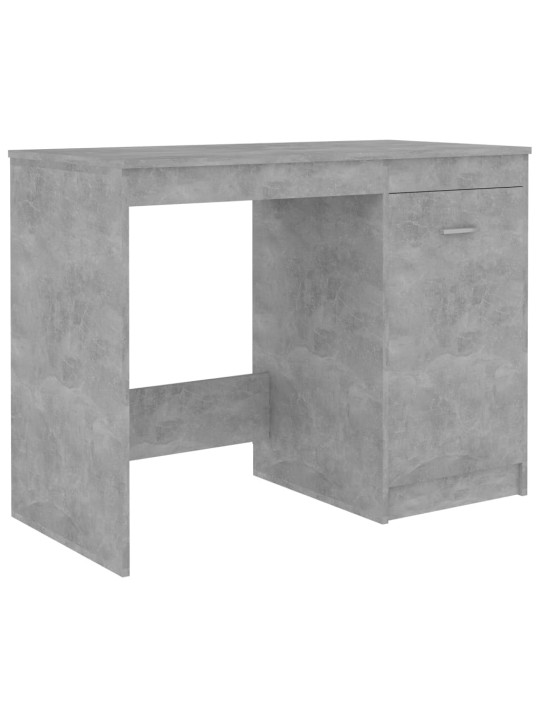 Psací stůl betonově šedý 140 x 50 x 76 cm kompozitní dřevo