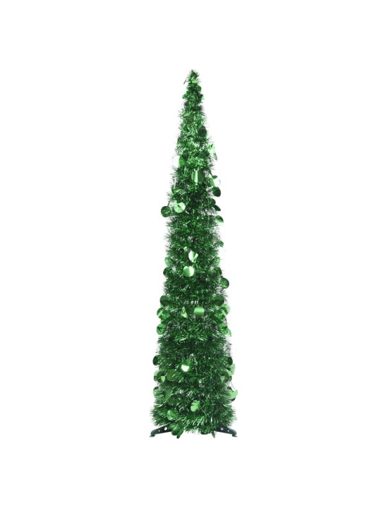 Pop-up umělý vánoční stromek zelený 120 cm PET