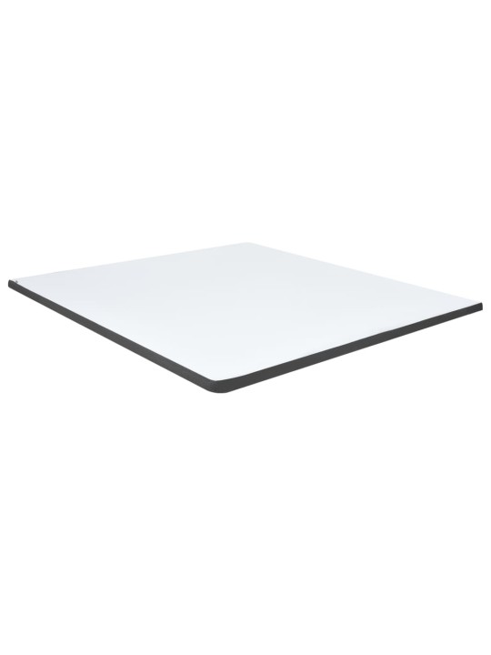 Postel boxspring tmavě šedá textil 160 x 200 cm