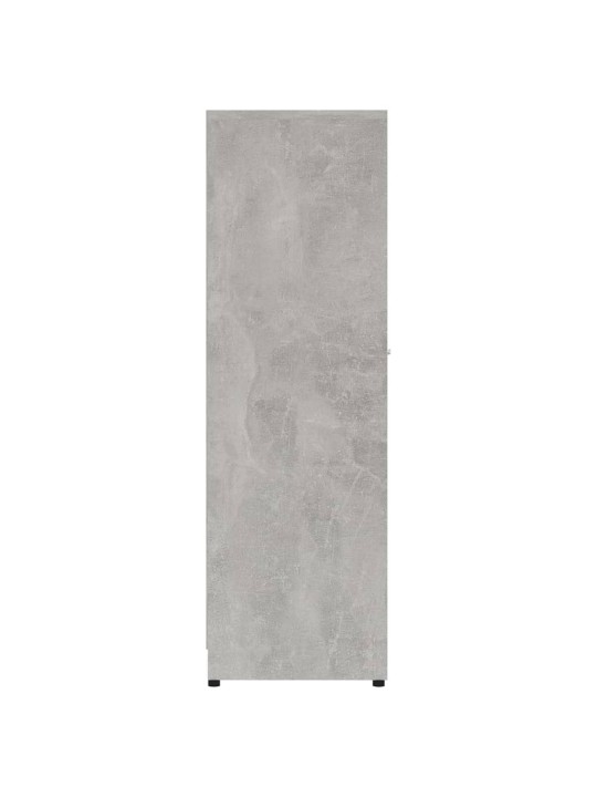 Koupelnová skříňka betonově šedá 30x30x95 cm kompozitní dřevo