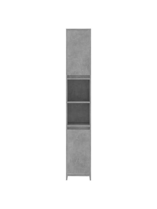 Koupelnová skříňka betonově šedá 30 x 30 x 183,5 cm kompozit