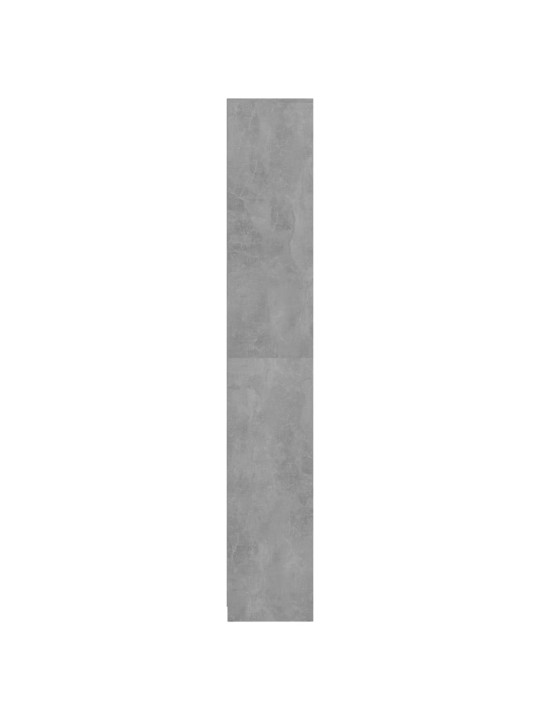 Koupelnová skříňka betonově šedá 30 x 30 x 183,5 cm kompozit