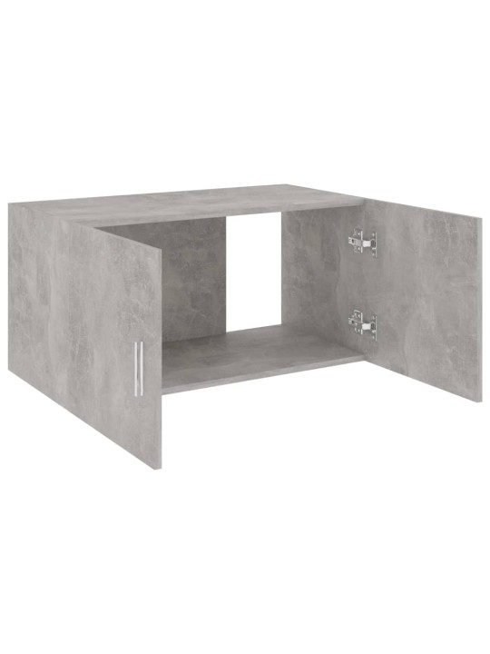 Nástěnná skříňka betonově šedá 80x39x40 cm kompozitní dřevo