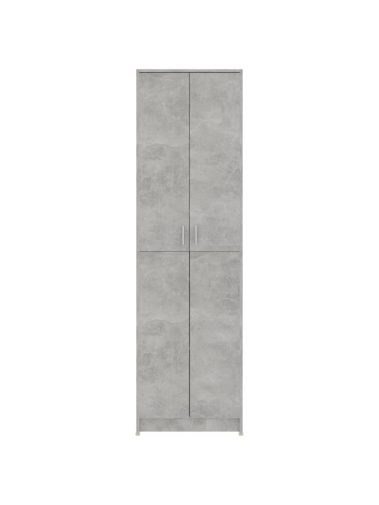 Skříň do předsíně betonově šedá 55x25x189 cm kompozitní dřevo