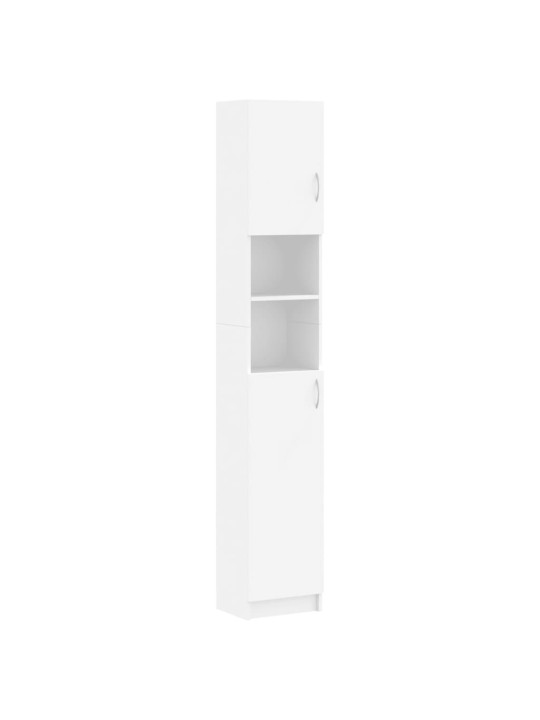 Koupelnová skříňka bílá 32 x 25,5 x 190 cm kompozitní dřevo