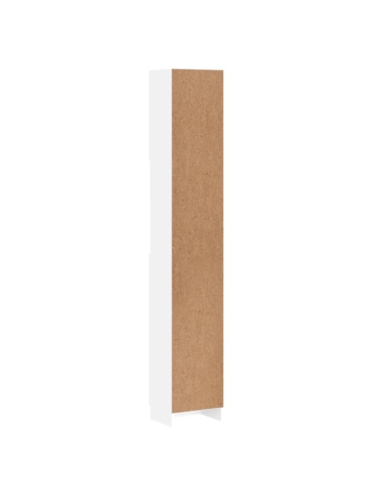 Koupelnová skříňka bílá 32 x 25,5 x 190 cm kompozitní dřevo
