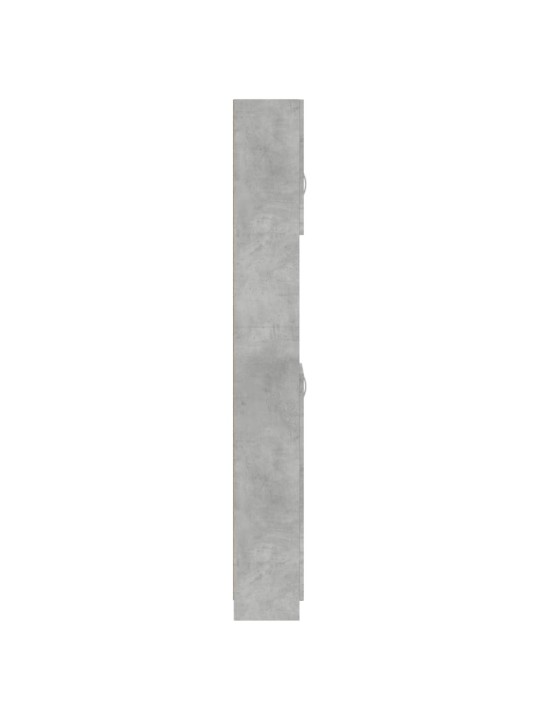 Koupelnová skříňka betonově šedá 32x25,5x190cm kompozitní dřevo