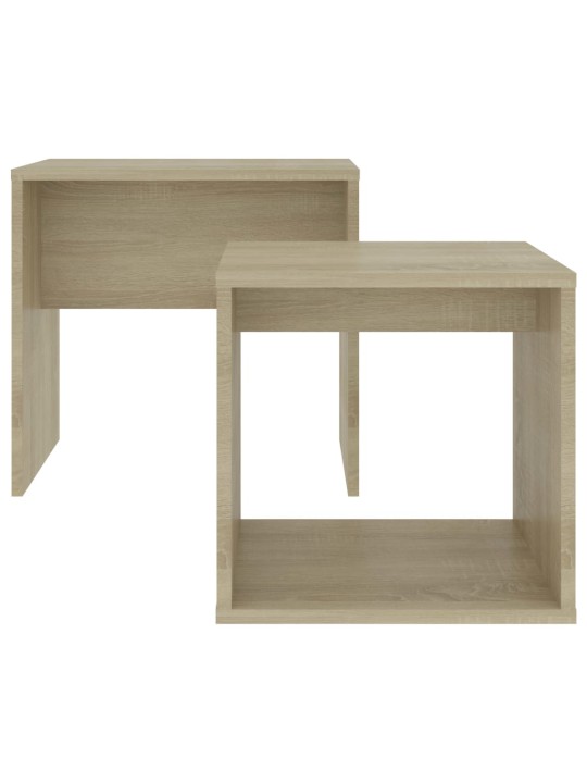 Set konferenčních stolků sonoma dub 48x30x45cm kompozitní dřevo