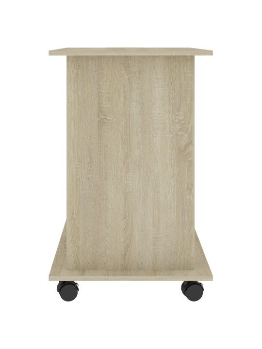 Počítačový stůl sonoma dub 80 x 50 x 75 cm kompozitní dřevo