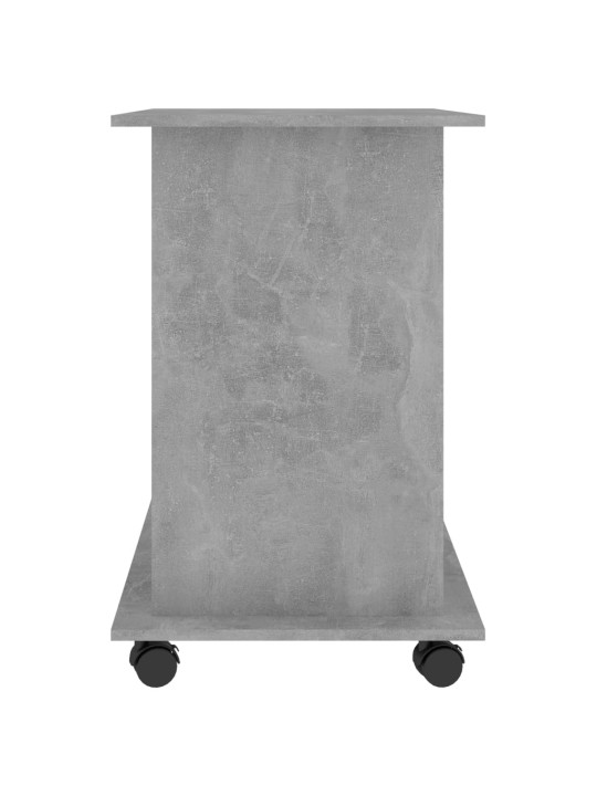 Počítačový stůl betonově šedý 80 x 50 x 75 cm kompozitní dřevo