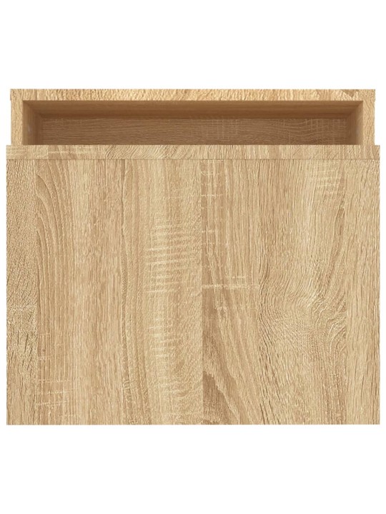 Set konferenčních stolků sonoma dub 100x48x40 cm kompozit
