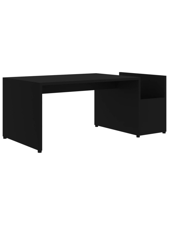 Konferenční stolek černý 90 x 45 x 35 cm kompozitní dřevo