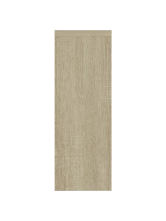 Nástěnná police sonoma dub 45,1x16x45,1 cm kompozitní dřevo