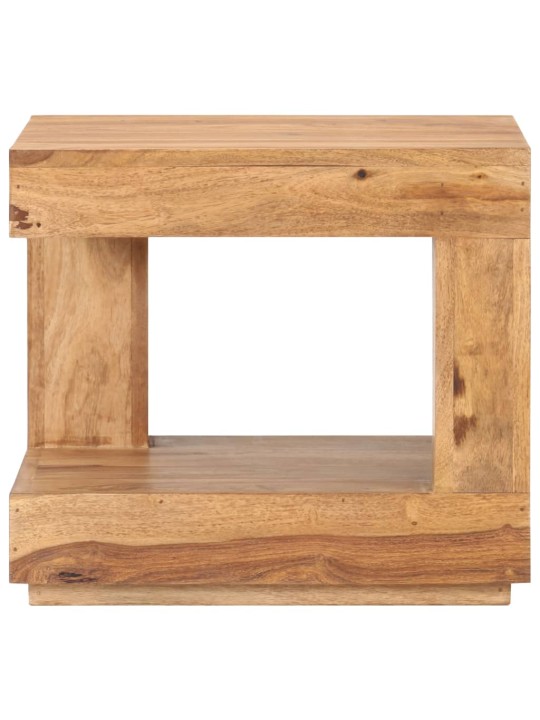 Konferenční stolek 45 x 45 x 40 cm masivní akáciové dřevo