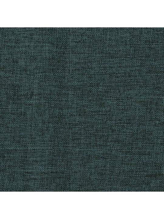 Zatemňovací závěsy s kroužky vzhled lnu 2 ks zelené 140x245 cm