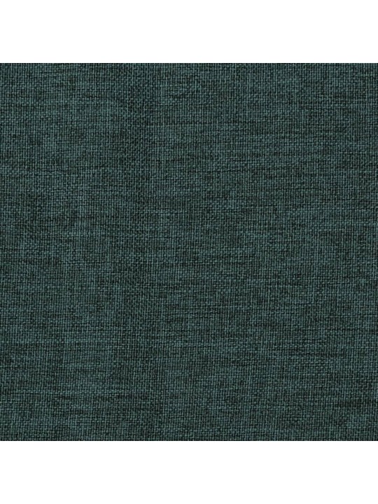 Zatemňovací závěsy s háčky vzhled lnu 2 ks zelené 140 x 225 cm