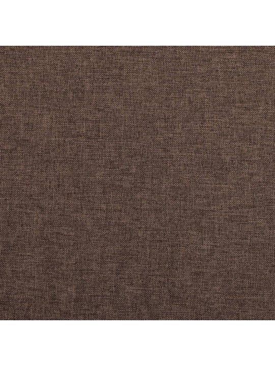 Zatemňovací závěs s háčky vzhled lnu taupe 290 x 245 cm