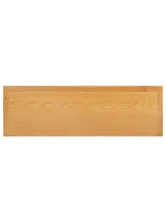 Komoda se zásuvkami 105 x 33,5 x 73 cm masivní dubové dřevo